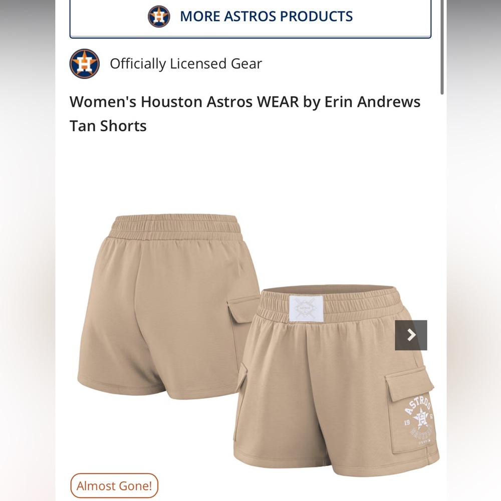 Houston Astros Shorts